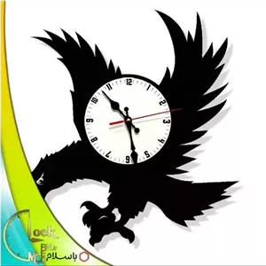 ساعت دیواری طرح عقاب کد 672 خانمان مدل 341565