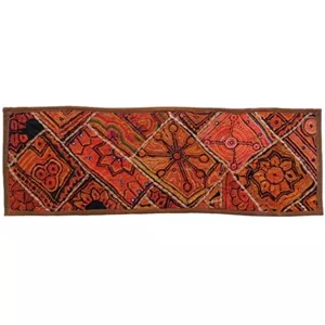 رومیزی سوزن دوزی گلابتون کد ZARIRAN8 مستطیل باریک خانمان مدل 359914