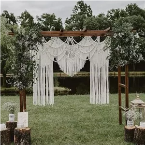 پرده مکرومه شیک ... خانمان مدل 366602