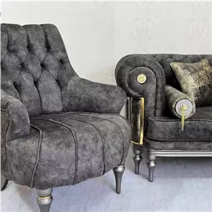 مبل راحتی چستر ترک لمسه دست خانمان مدل 323330