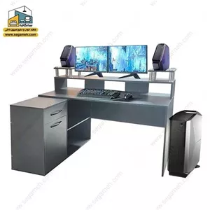 میز کامپیوتر گیمینگ مدرن F331 خانمان مدل 314944