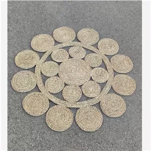 فرشینه حصیری قطر 100 خانمان مدل 346434