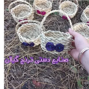 کاسه حصیری گلدار خانمان مدل 348247