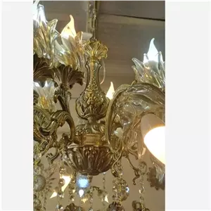 لوستر چهار شاخه طرح آفتاب خانمان مدل 348029