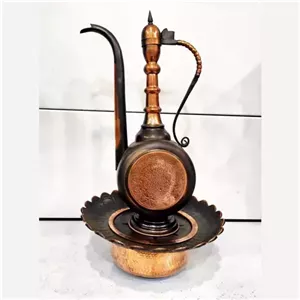 آفتابه لگن مسی ضخیم خانمان مدل 344384