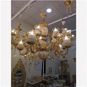 لوستر زنبق سرامیکی خانمان مدل 349056