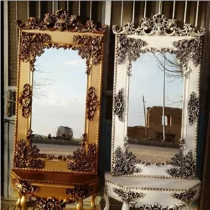 آینه کنسول ام دی آف منبت خانمان مدل 314602
