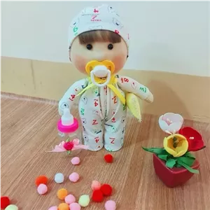 عروسک روسی نی نی دست ساز خانمان مدل 367878