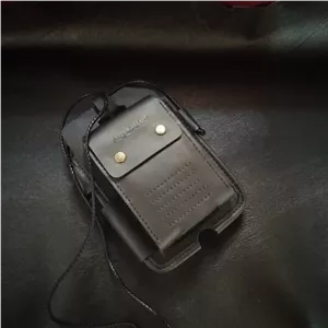 کیف پول و موبایل چرم طبیعی دست دوز پریا کد pw 027 خانمان مدل 362913