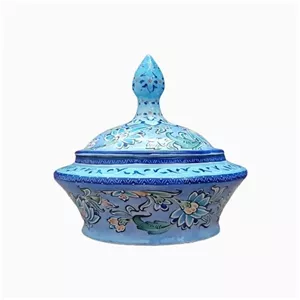 قندان میناکاری دست ساز مسی خانمان مدل 338767 