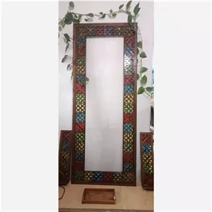 آینه قدی گره چینی ستاره خانمان مدل 338702