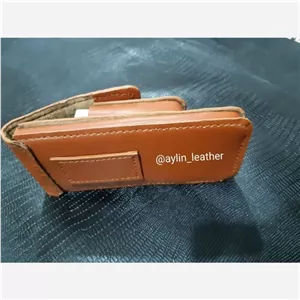 کیف موبایل و چرم طبیعی دستدوز خانمان مدل 366646