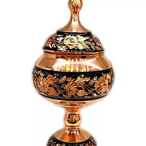 armaghan شکلات خوری الماس تراش مسی 20 نانو مس ورق ضخیم gifts خانمان مدل 343093 