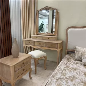 ست تخت خواب کلاسیک فرانسوی خانمان مدل 327943