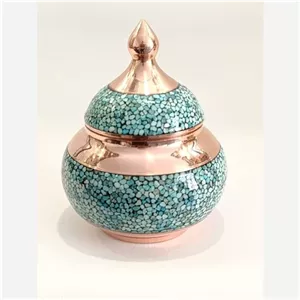 قندان فیروزه کوبی خانمان مدل 339710