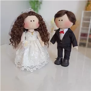 عروسک عروس و داماد خانمان مدل 368941