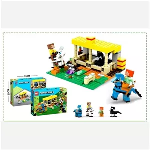 لگو فیگور شخصیت ماینکرافت اسطبل اسب مدل آوا amt807 خانمان مدل 372151
