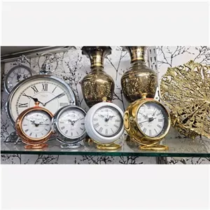 ساعت رومیزی استیل از برند لوتوس کار آنتیک تعداد محدود خانمان مدل 345729