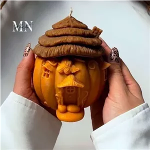 قالب سیلیکونی کدو طرح کلبه پینترستی خانمان مدل 357142