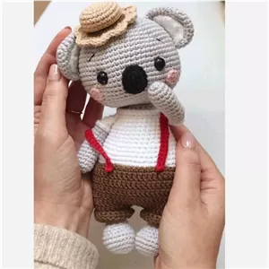 عروسک دست بافت کوآلا خانمان مدل 369073