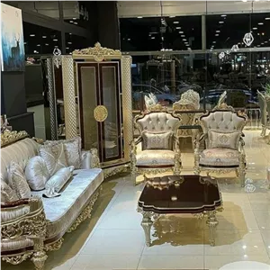 مبل استیل سلطنتی مدل گلایل ارسال با باربری خانمان مدل 323339