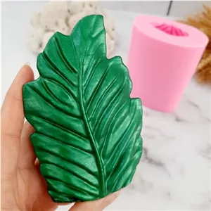 قالب شمع سیلیکونی برگ کاپا خانمان مدل 353896