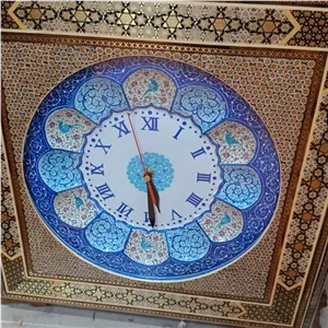 ساعت میناکاری و خاتم کاری خانمان مدل 342673 