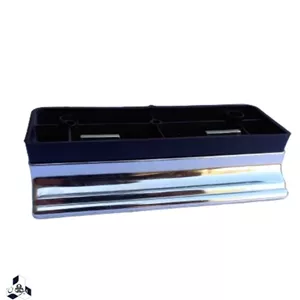پایه مبل میز رنگ نقره ای بسته 1 عددی با کیفیت خوب و مقاوم خانمان مدل 335212
