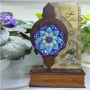 تندیس میناکاری علی عیدی غدیر خانمان مدل 340229 