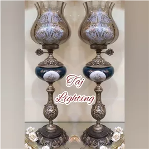 آباژور چراغ رومیزی طرح فرشته مدل دالیلا خانمان مدل 324693
