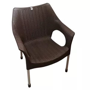 صندلی مدل بلوط دسته دار طرح حصیر بافت کد YPN-991 خانمان مدل 332725