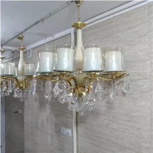 لوستر پذیرایی 10 شاخه خانمان مدل 350901