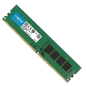 رم دسکتاپ کروشیال RAM CRUCIAL DDR4 4GB 2666MHz CT4 CL19