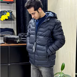 کاپشن مردانه چرم سیلیکونی وارداتی