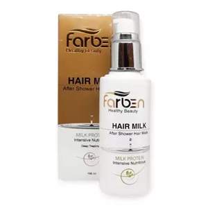 شیر مو فاربن (Farben) مدل پروتئین شیر (Hair Milk) حجم 100 میل
