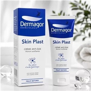 کرم ضدچروک و سفت‌کننده پوست درماگور Skin Plast حجم 40 میلی‌لیتر