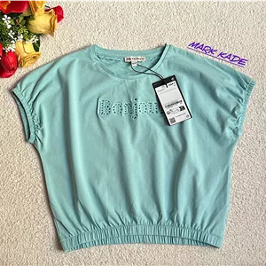 کراپ تیشرت دخترانه سایز ۸ساله مناسب قد ۱۲۸cm