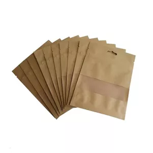 پاکت کرافت زیپ دار 20*16 سانتیمتر 30 عددی