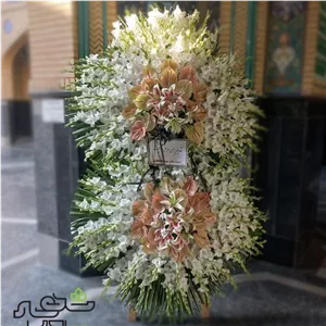 تاج گل ترحیم گلایل بهار