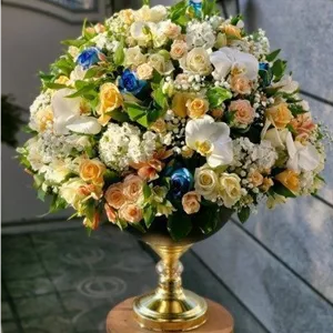 جام گل تبریک برای نمایشگاه تهران ماشین سنگین 5294