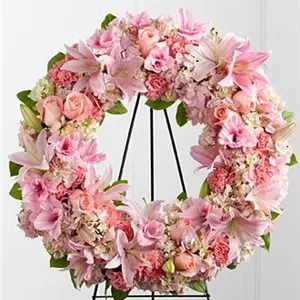 سبد گل بزرگ برای نمایشگاه سنگ آفتاب