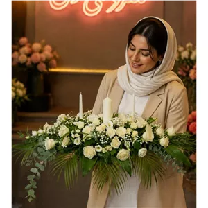 سبد گل افتتاحیه با لیلیوم؛ سبد گل تبریک رسمی برای شروع کسب‌وکار