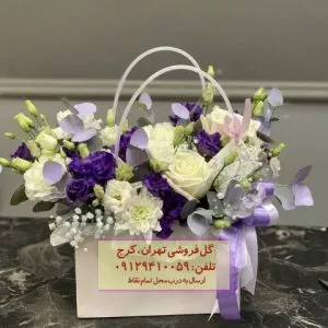 گل و شکلات روز مادر برای دختر کارمند بانک – در گلفروشی صادقیه شمالی شهرک هما