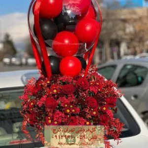 باکس گل رز شیک ولنتاین در گلفروشی جلفا