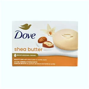 صابون بیوتی بار داو رایحه وانیل و‌شی باتر Shea Butter Beauty Bar حجم ۱۰۶ گرم