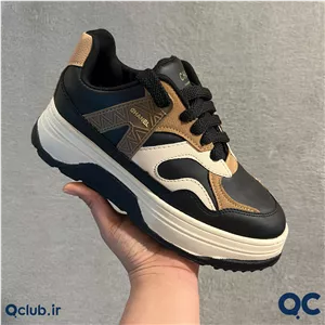 کتونی زنانه شنل مشکی قهوه اي کد 1874