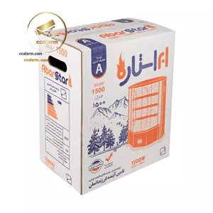 بخاری برقی فن دار  ابر استاره مدل تویوست toyoset با راندمان انرژی A