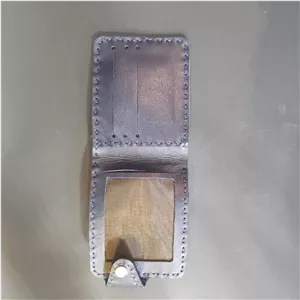کیف پول ساده سورمه ای