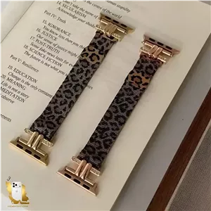 بند اپل واچ پلنگی میلانس مناسب سایز 42/44/45/46/49 میلی متری