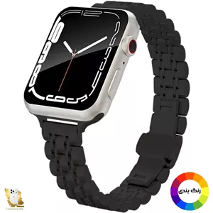 بند فلزی اپل واچ زنانه 7 Beads
